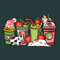 Cow And Strawberry Coffee Cups Premium Sweatshirt | Teevron
