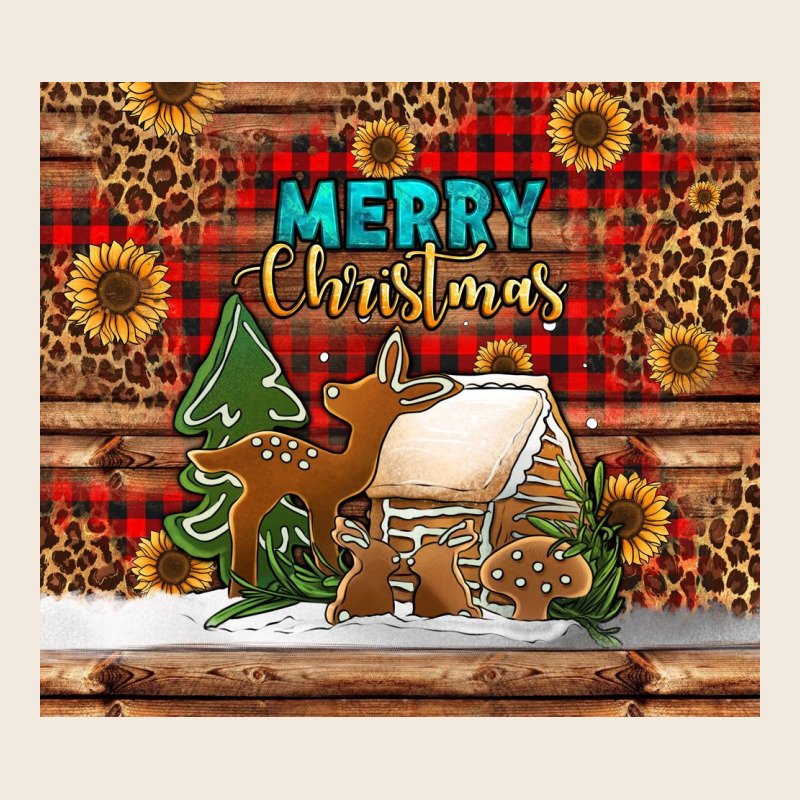 Merry Christmas Cookies Buffalo Plaid Zipper Hoodie by Jasminsmagicworld | Teevron