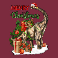 Merry Christmas Brachiosaurus Premium Hoodie | Teevron