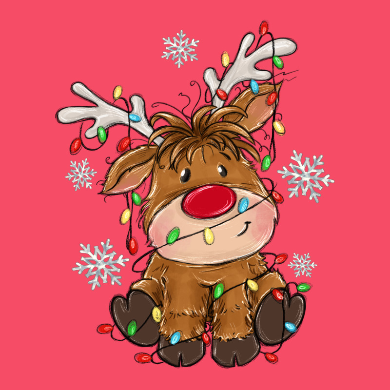 Christmas Reindeer Premium Sweatshirt by MaliasSmallBusiness | Teevron