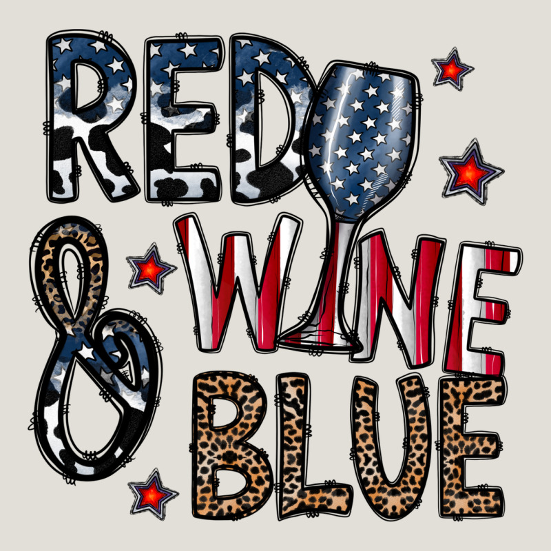 Red Wine Blue Heavy Core Tee by CowhideDigitalArt | Teevron