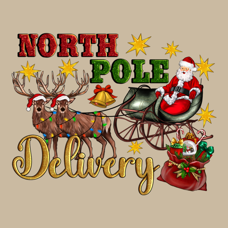 North Pole Delivery Santa Sleigh Long Sleeve Tee by Artiststas | Teevron