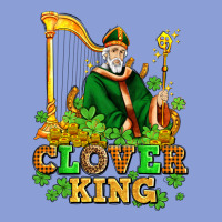 St Patricks Clover King  With Shamrocks Long Sleeve Tee | Teevron