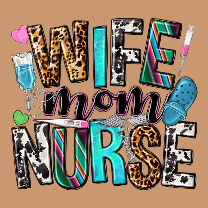 Wife Mom Nurse Heavyweight Hoodie by NancyCooperArtShop | Teevron