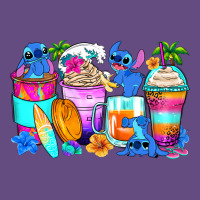 Stitch Summer Coffee Cups Vintage Hoodie | Teevron