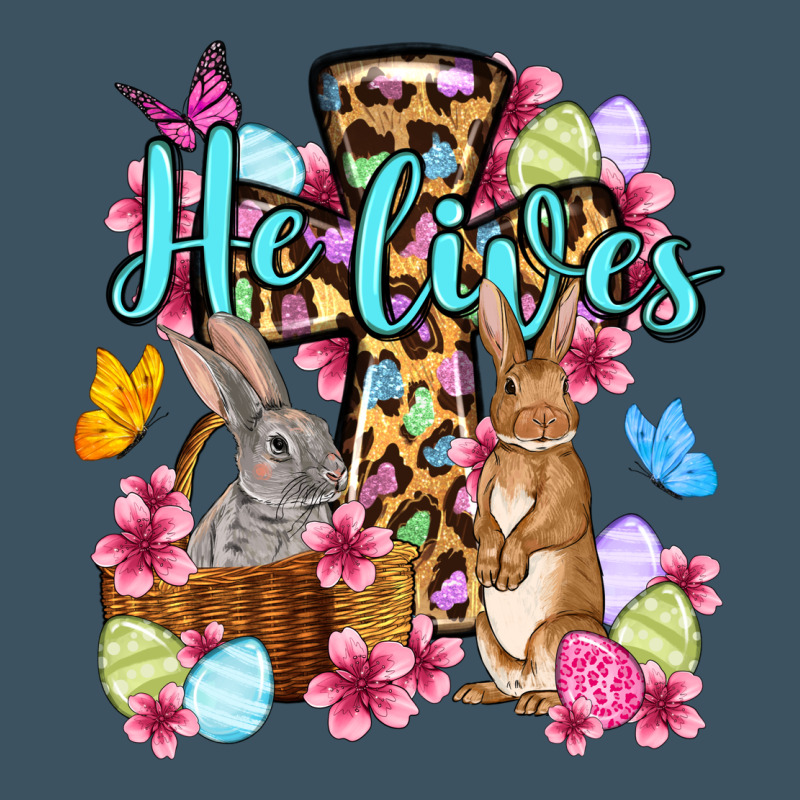 Easter Day He Lives Urban Heavy Tee by OliviaCreatesArt | Teevron