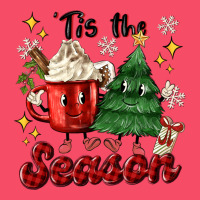'tis The Season With Christmas Tree And Hot Cocoa Premium Sweatshirt | Teevron