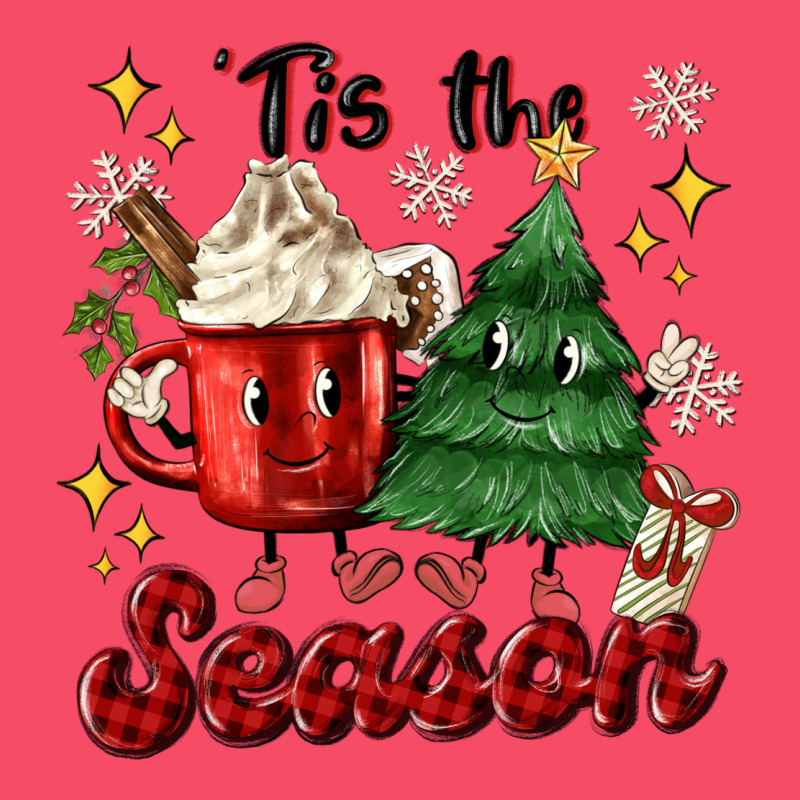 'tis The Season With Christmas Tree And Hot Cocoa Premium Sweatshirt by MaliasSmallBusiness | Teevron