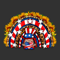 Usa Gnome Sunflower Rainbow Urban Heavy Tee | Teevron