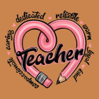 Valentine's Day Pencil Heart Teacher Quotes Heavyweight Hoodie | Teevron