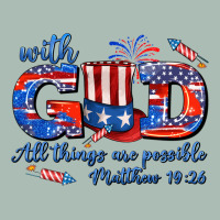 With God All Things Are Possible Usa Classic Tee | Teevron