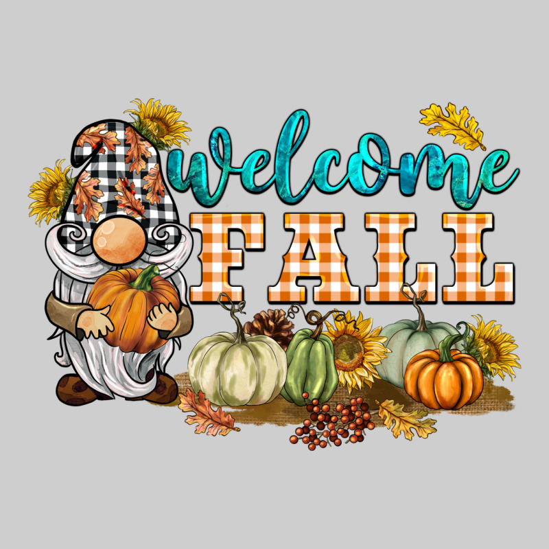 Welcome Fall Gnome Premium Tee by BarkalooDesign | Teevron