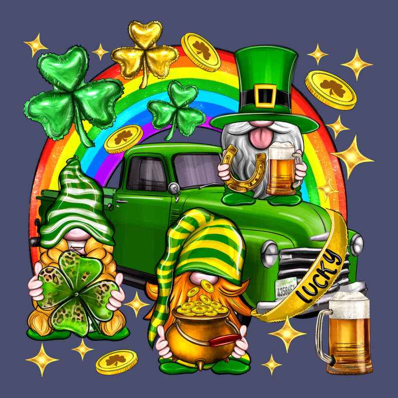 St. Patrick's Day Gnomies Truck Vintage Tee by Neo Western | Teevron