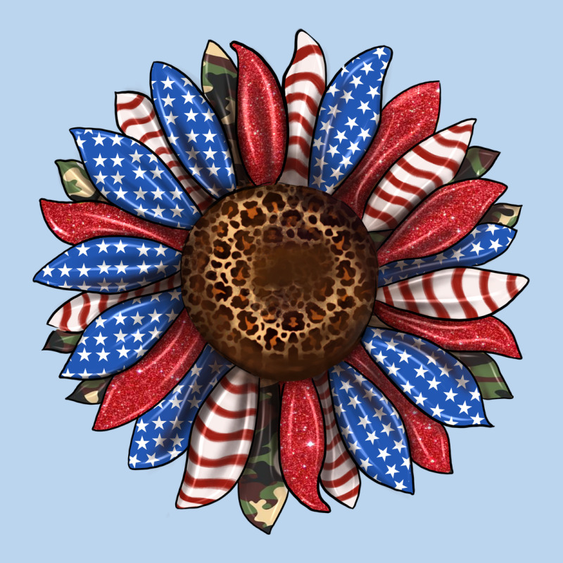 Usa Flag Camouflage Sunflower Classic Tee by JahusDesignShop | Teevron