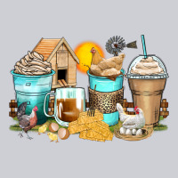 Chicken Coffee Cups Heavyweight Sweatshirt | Teevron