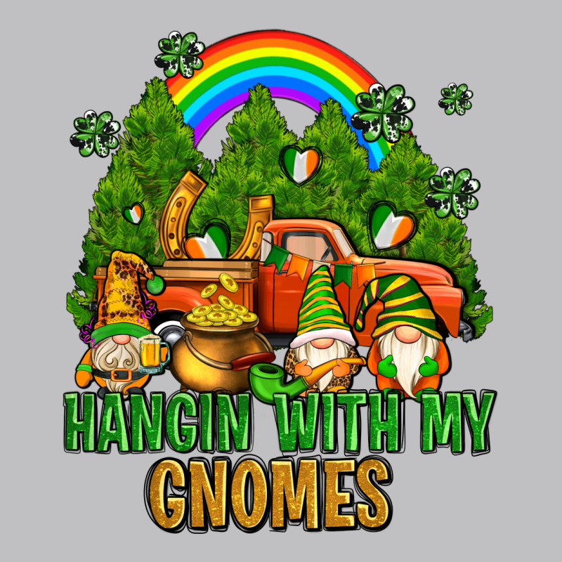 Hangin With My Gnomes With Rainbow Long Sleeve Tee by AdoDesignShop | Teevron