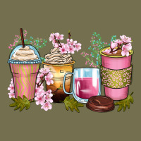 Flowers Coffee Cups Vintage Hoodie | Teevron