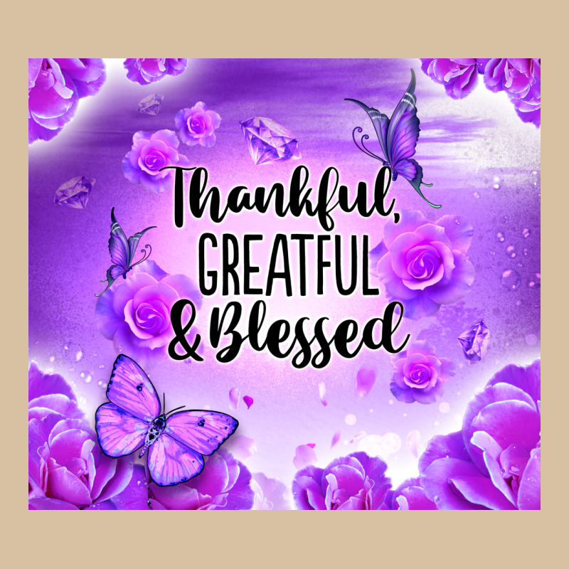 Thankful Greatful Blessed Heavyweight Hoodie by NancyCooperArtShop | Teevron