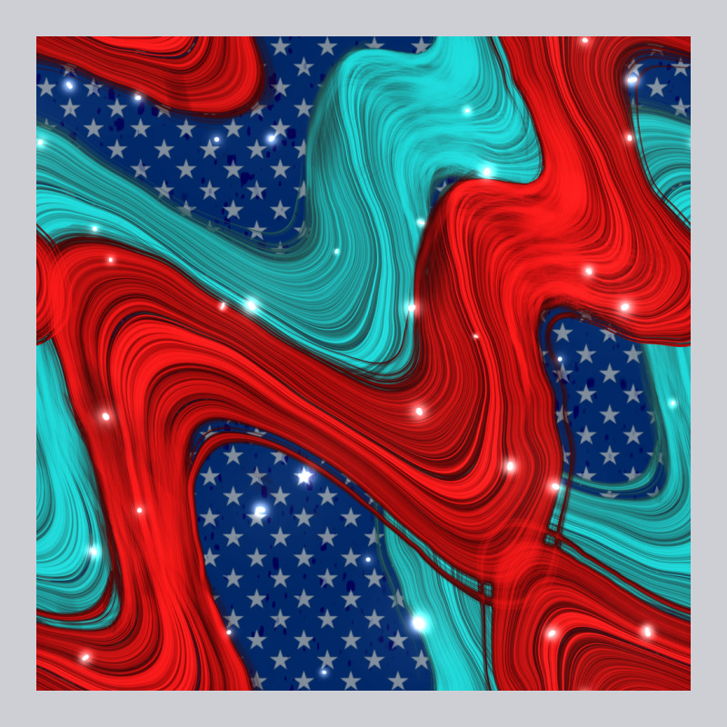 American Flag Stripes Seamless Pattern Classic Tee by BundleAndBundleShop | Teevron