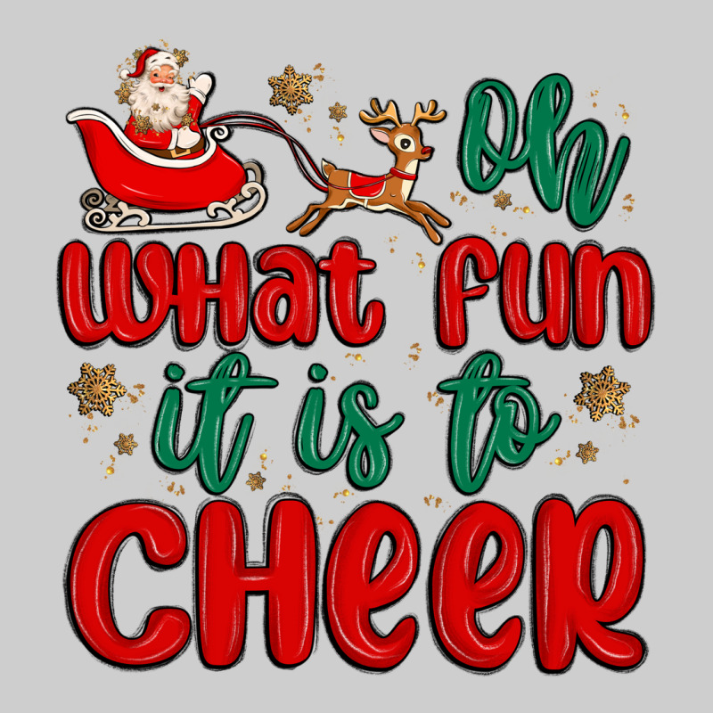 Oh What Fun It Is To Cheer Premium Sweatshirt by MaliasSmallBusiness | Teevron