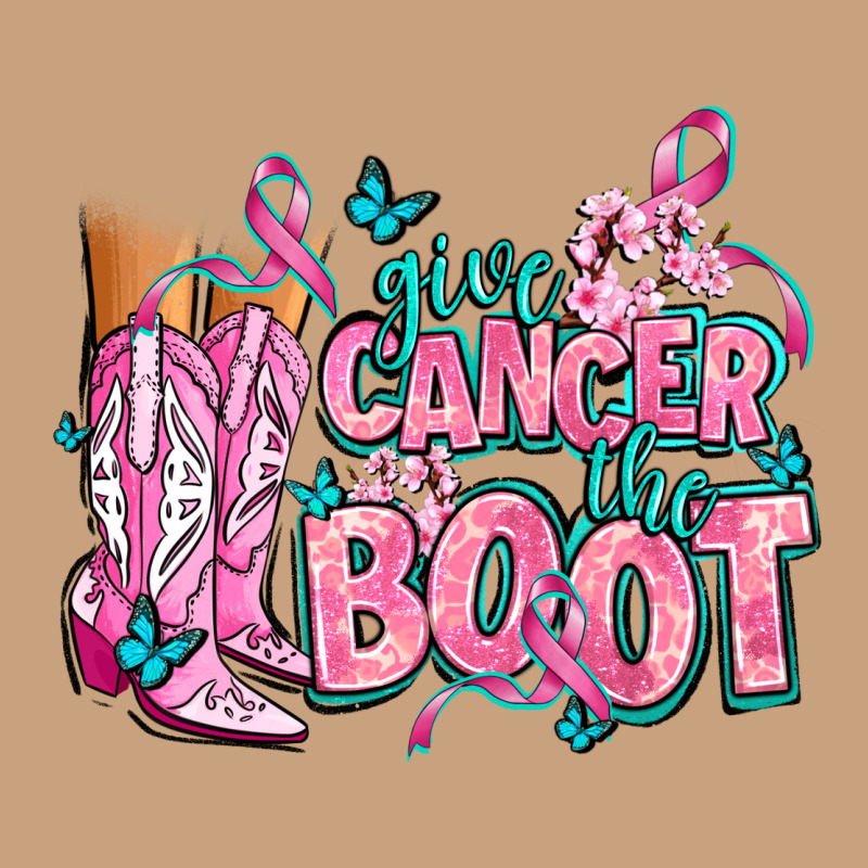 Give The Cancer Boot Vintage Tee by AdoDesignShop | Teevron