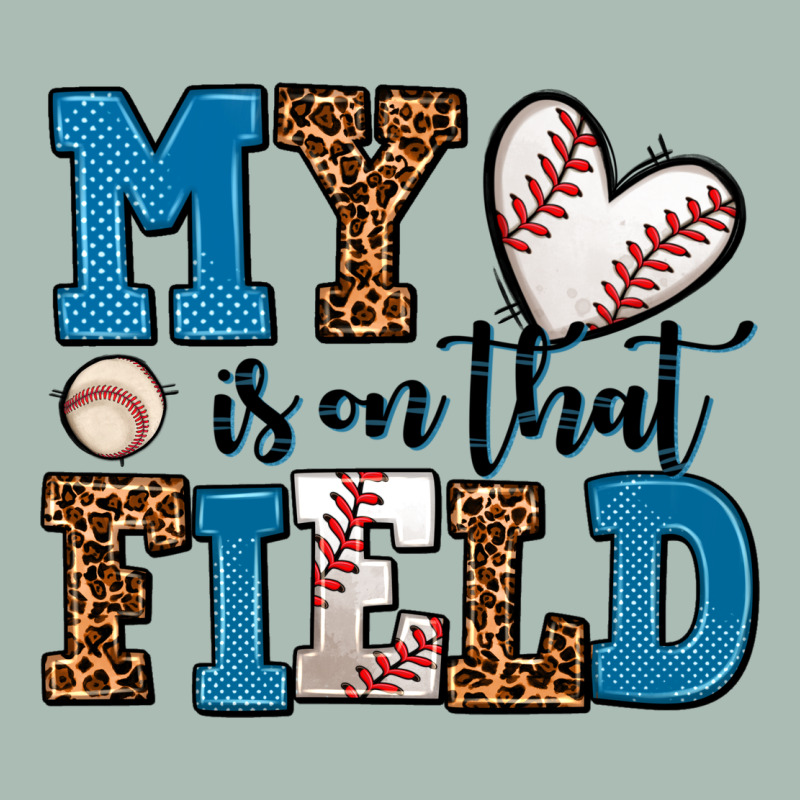 My Heart Is On That Field Baseball Classic Tee by AdoDesignShop | Teevron