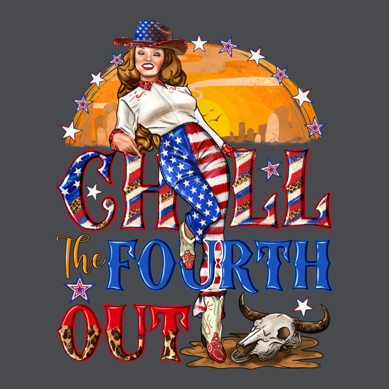 Chill The Fourth Out 4th Of July Zipper Hoodie by NancyCooperArtShop | Teevron