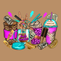 Hair Hustler Coffee Cups Vintage Hoodie | Teevron