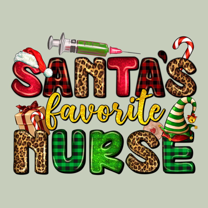Santas Favorite Nurse Ladies Tee by AdoDesignShop | Teevron