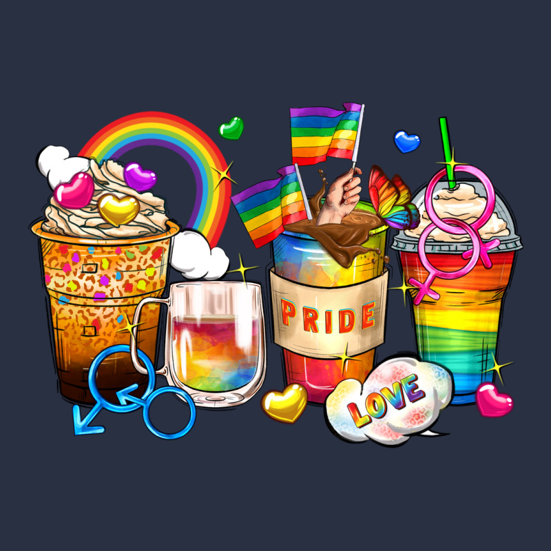 Pride Coffee Cups Heavyweight Sweatshirt by Zillion Design Studio | Teevron