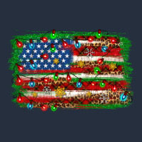 Christmas American Flag Zipper Hoodie | Teevron