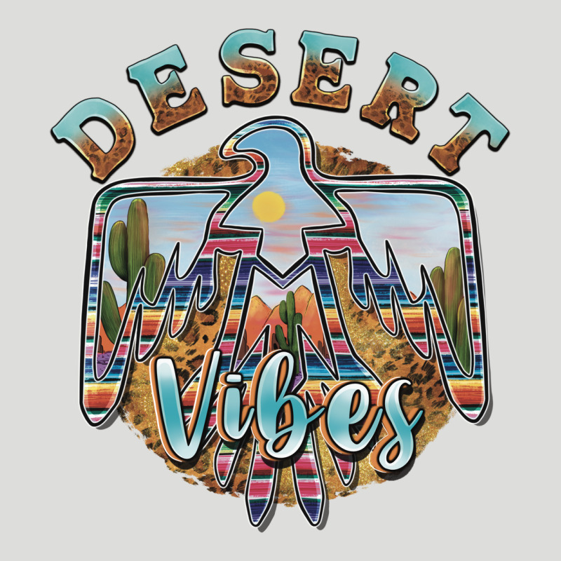 Desert Vibes Thunderbird Zipper Hoodie by BarkalooDesign | Teevron