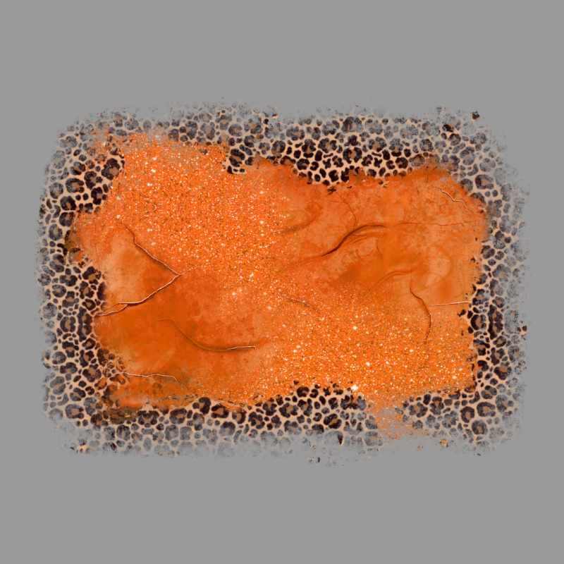 Gemstone Orange Leopard Background Vintage Hoodie by JahusDesignShop | Teevron