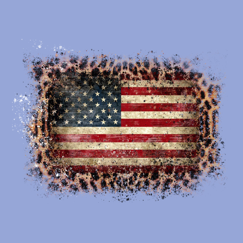 Old Leopard American Flag Frame Classic Tee by Bettercallsaul | Teevron