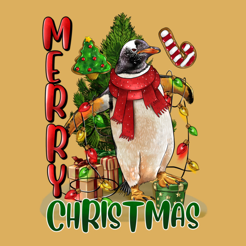 Merry Christmas Penguin Premium Hoodie by LillyAllenDesigns | Teevron