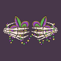 Skeleton Hands Mardi Gras Heavyweight Hoodie | Teevron