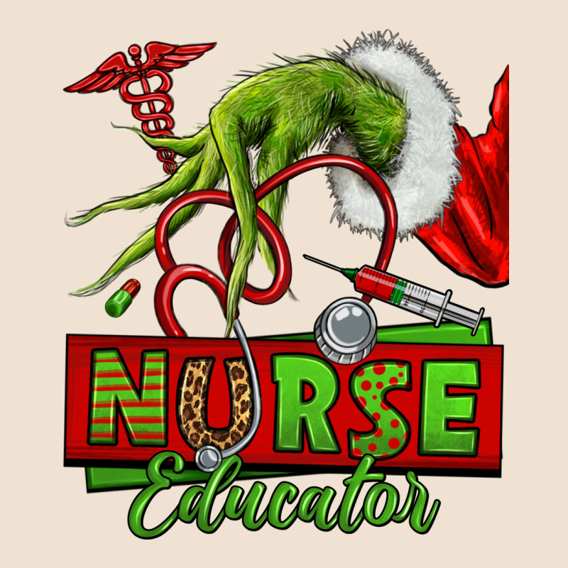 Grinch Hand Nurse Educator Urban Hoodie by NancyCooperArtShop | Teevron
