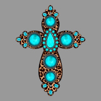 Gemstone Leopard Cross Vintage Hoodie | Teevron