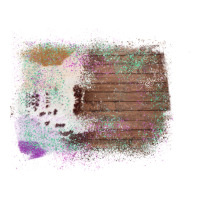 Cowhide Wood Glitter Pattern | Teevron
