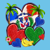 Dominican Repuclic Hearts Premium Sweatshirt | Teevron