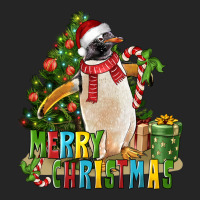 Merry Christmas Penguin Premium Hoodie | Teevron