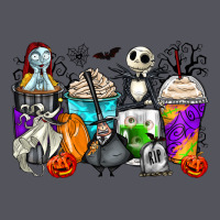 Halloween Cartoon Characters Coffee Cups Vintage Hoodie | Teevron