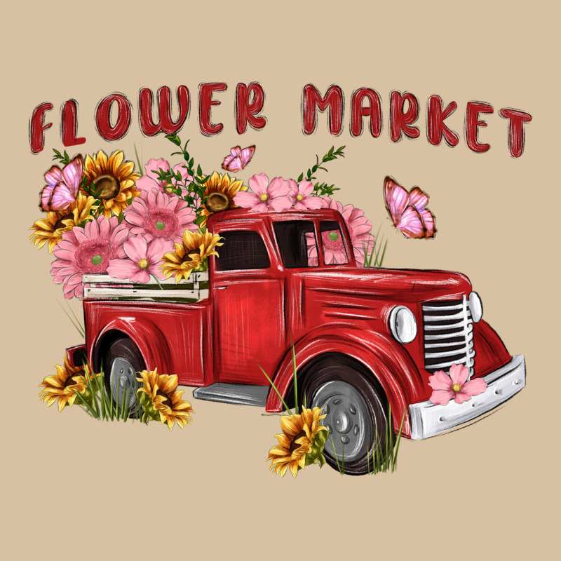 Flower Market Heavyweight Hoodie by MaliasSmallBusiness | Teevron