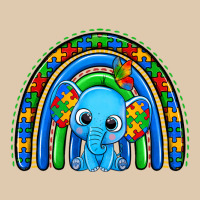 Autism Elephant Rainbow Heavyweight Sweatshirt | Teevron