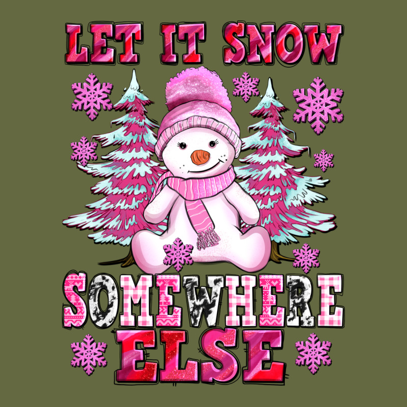 Let It Snow Somewhere Else Long Sleeve Tee by AdoDesignShop | Teevron