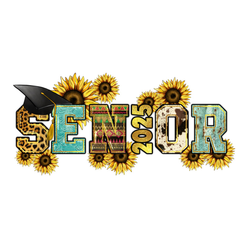 Senior 2025 Sunflowers Heavyweight Hoodie by NancyCooperArtShop | Teevron