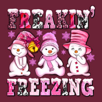 Freaking Freezing With Snowmans Long Sleeve Tee | Teevron