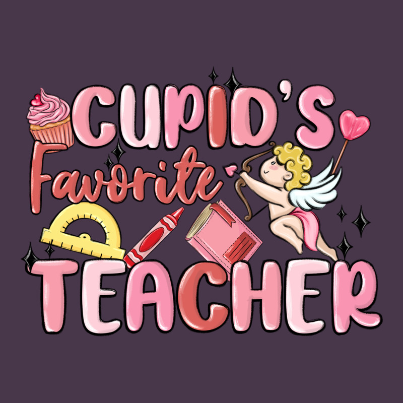 Cupid's Favorite Teacher Heavyweight Hoodie by MaliasSmallBusiness | Teevron