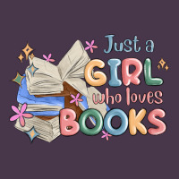 Just A Girl Who Loves Books Heavyweight Hoodie | Teevron