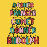 Dasher Dancer Prancer Vixer Comet Cupid Donner Bli Premium Sweatshirt | Teevron